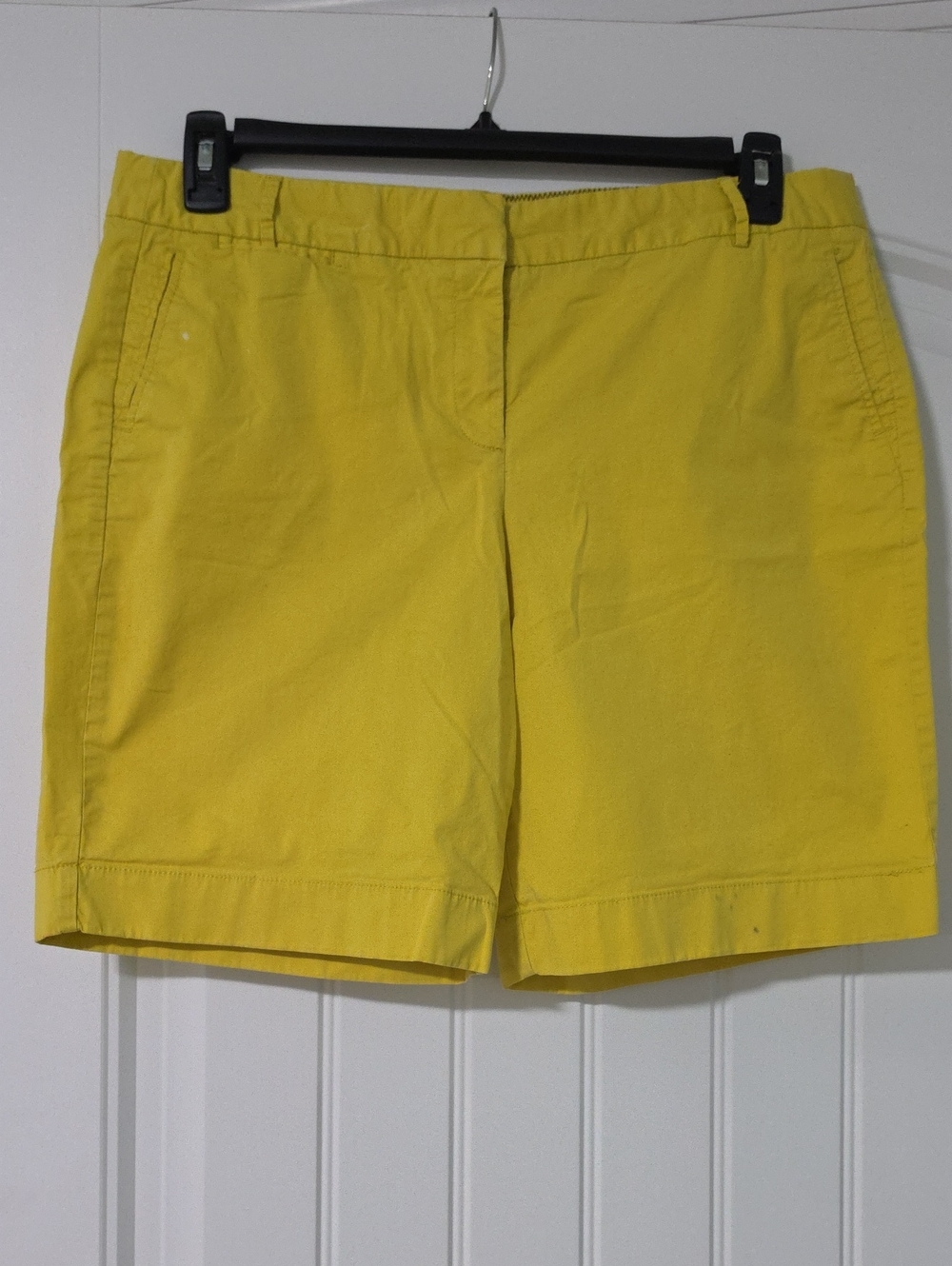J. Crew Golden Yellow Summer Weight Chino Shorts